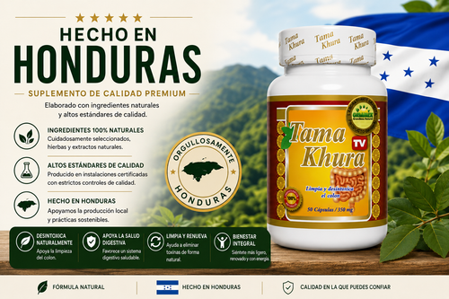 Tama Khura – Apoyo Digestivo Natural | 50 Cápsulas